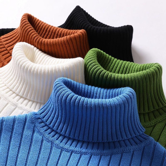 Sheina -  Knitted wool turtleneck sweater